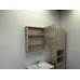 Зеркальный шкаф Comforty Марио 60 00-00005201 Дуб дымчатый