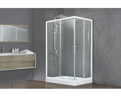 Душевой уголок Royal Bath HP 120х80 RB8120HP-T-L с поддоном Белый