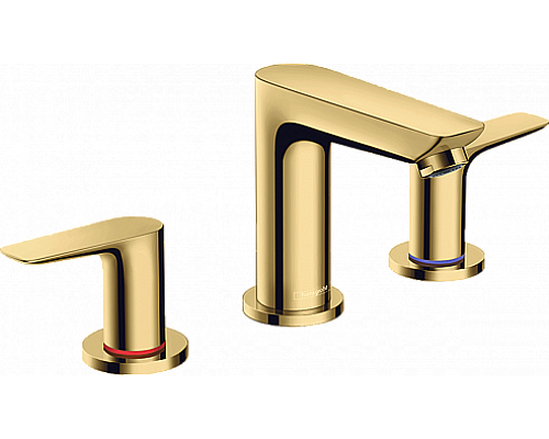 Смеситель для раковины Hansgrohe Talis E золото 71733990