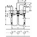 Смеситель для раковины Hansgrohe Talis E золото 71733990