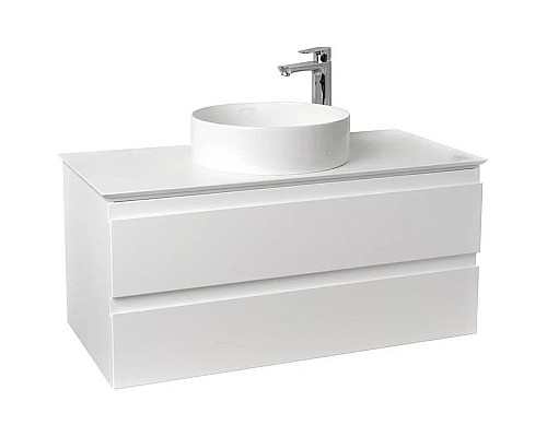 Тумба под раковину Jacob Delafon Madeleine 100 EB2084-J5 подвесная Белый глянец