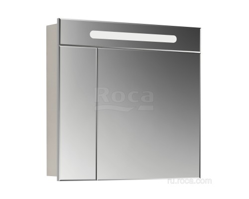 Зеркальный шкаф Roca Victoria Nord 80 ZRU9000033 белый глянец