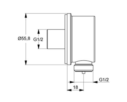 Комплект смесителей Ideal Standard Esla BD002XC Хром