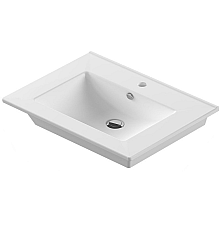 Мебельная раковина Sanita luxe Quadro 75 QDR75SLWB01