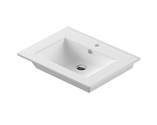 Мебельная раковина Sanita luxe Quadro 75 QDR75SLWB01