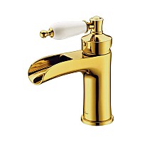 Смеситель для раковины Boheme VOGUE 211 золото