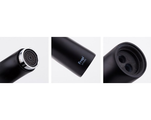Смеситель для кухни Gappo G50 G4150 Черный матовый