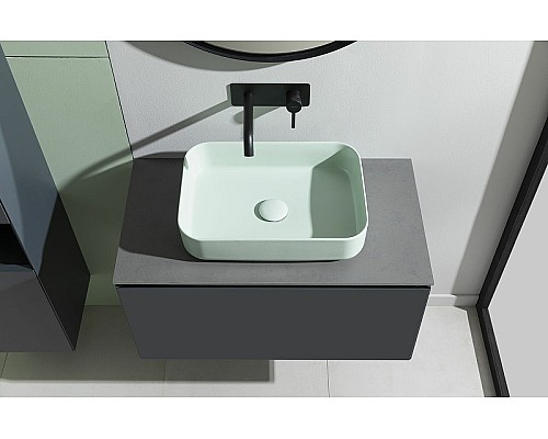 Тумба под раковину Allen Brau Infinity 85 1.21002.AM подвесная Антрацит матовый