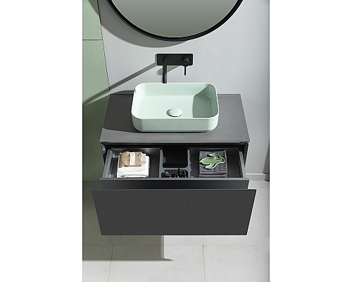 Тумба под раковину Allen Brau Infinity 85 1.21002.AM подвесная Антрацит матовый