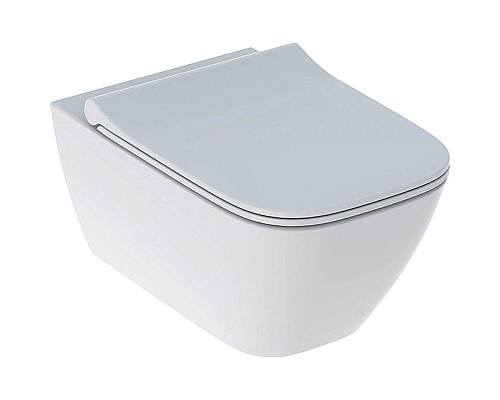 Чаша унитаза безободковая подвесная GEBERIT Smyle Square 500.685.01.1