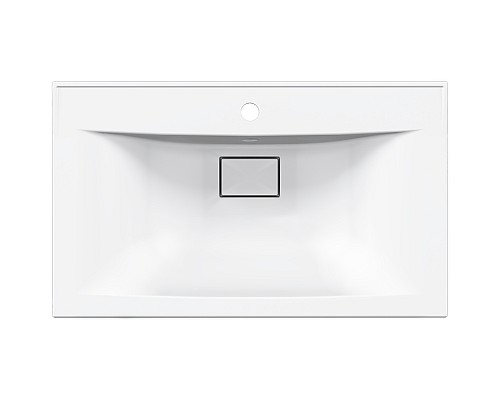 Раковина Paola Elegante 75 Белая глянцевая