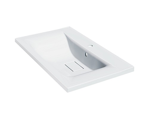 Раковина Paola Elegante 75 Белая глянцевая