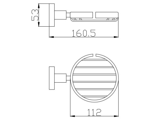 Мыльница Rav Slezak Colorado COA0301Z Золото