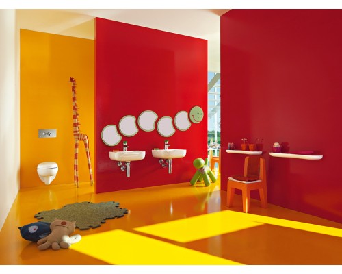 Зеркало Laufen Florakids 32 4.6161.2.003.472.1 Зеленое