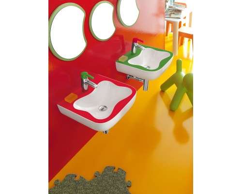 Зеркало Laufen Florakids 32 4.6161.2.003.472.1 Зеленое