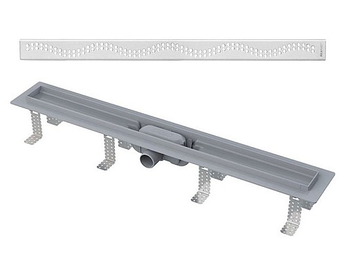 Душевой лоток Alcaplast Simple AG100101850 (APZ8-850M) с решеткой Хром