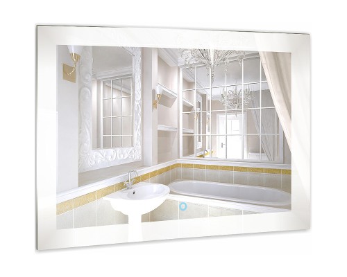Зеркало Relisan Linda 1200х800 Гл000025074 с подсветкой с сенсорным выключателем