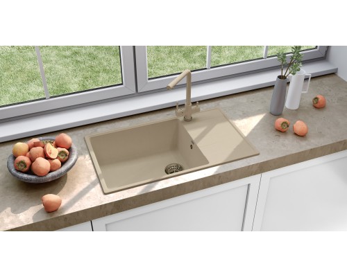 Кухонная мойка Ulgran Quartz Prima 860-03 десерт