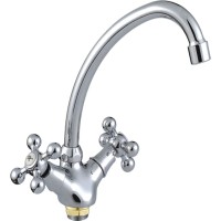 Смеситель для кухни Cron CN4119-2 Хром