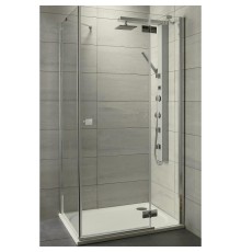 Душевой уголок Radaway Almatea KDJ 100x90 R профиль Хром стекло прозрачное