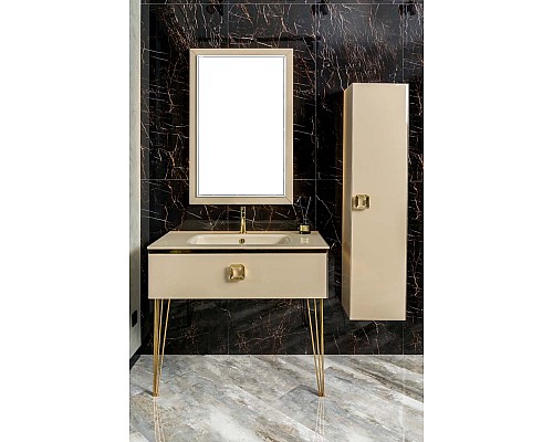 Консоль Armadi Art Lucido 100 см Капучино RAL1019