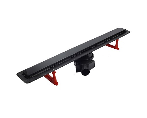 Душевой лоток Pestan Confluo Frameless Line 550 Black Glass 13701203