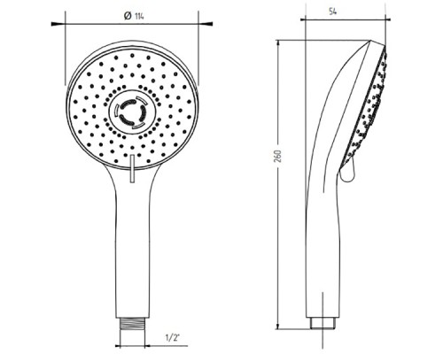 Ручной душ Migliore Grazia 29688 Хром