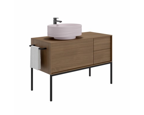 Раковина Kerama Marazzi ARTBASIN Sabbia накладная 50, мальва матовая