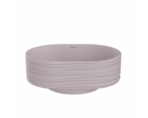 Раковина Kerama Marazzi ARTBASIN Sabbia накладная 50, мальва матовая
