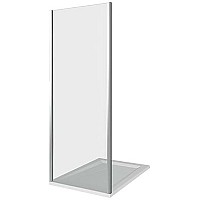 Душевая стенка Good Door Altair SP-100-C-CH 100 профиль Хром стекло прозрачное