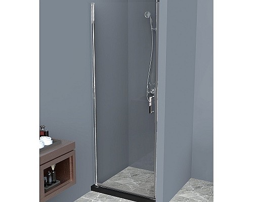 Душевая дверь BelBagno Uno 60 UNO-B-1-60-C-Cr профиль Хром стекло прозрачное