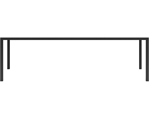 Ножка Kerama Marazzi ATOLLO 110 высокая металлическая, черная матовая