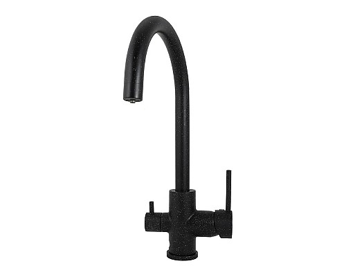 Смеситель для кухни Kaiser Merkur 26744-12 Черный мрамор