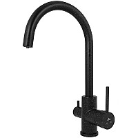 Смеситель для кухни Kaiser Merkur 26744-12 Черный мрамор