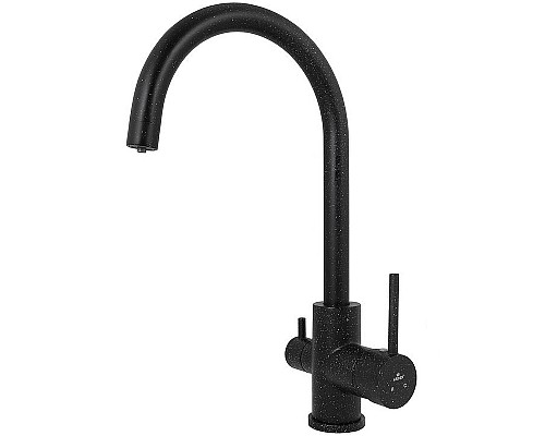 Смеситель для кухни Kaiser Merkur 26744-12 Черный мрамор