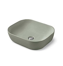 Раковина керамическая Vincea VBS-101MG накладная серая матовая