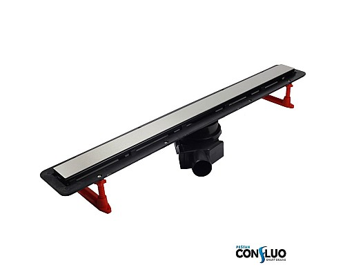 Душевой лоток Pestan Confluo Frameless Line 550 Black Glass 13701203