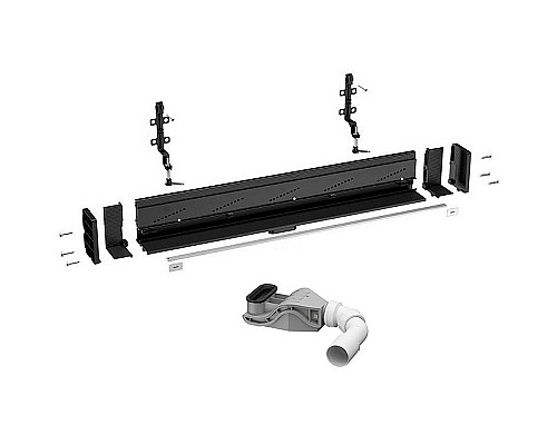 Душевой лоток Viega Advantix Vario Wall 4968.10 736736 без решетки