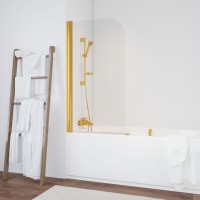 Шторка на ванную EV 76 09 01 стекло прозрачное