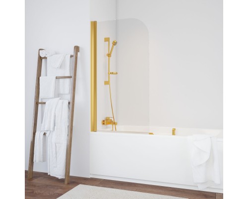 Шторка на ванную EV 60 09 01 стекло прозрачное