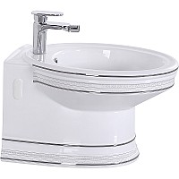 Биде CeramaLux Lux Classic 1413 подвесное Белое