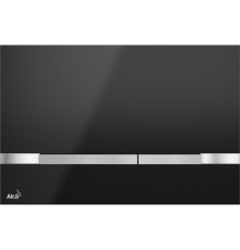 Кнопка смыва AlcaPlast Flat черная