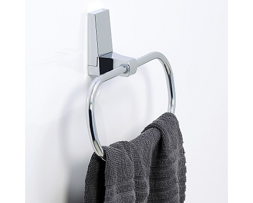 Кольцо для полотенец WasserKRAFT Lopau K-6060 Хром