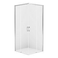Душевое ограждение NEW TRENDY PRIME 80x90x200 D-0294A/D-0297A (хром)