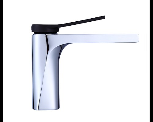 Смеситель для раковины Bronze de Luxe Element EL02CB хром, черный