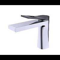 Смеситель для раковины Bronze de Luxe Element EL02CB хром, черный