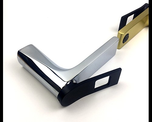 Смеситель для раковины Bronze de Luxe Element EL02CB хром, черный