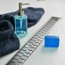 Душевой лоток Veconi Medium N 350 с решеткой Хром глянцевый