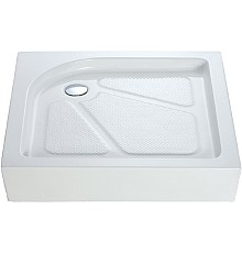 Акриловый поддон для душа Azario 80х80 P18 R/L Белый
