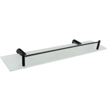 Стеклянная полка Haiba HB8407-7 Черная матовая